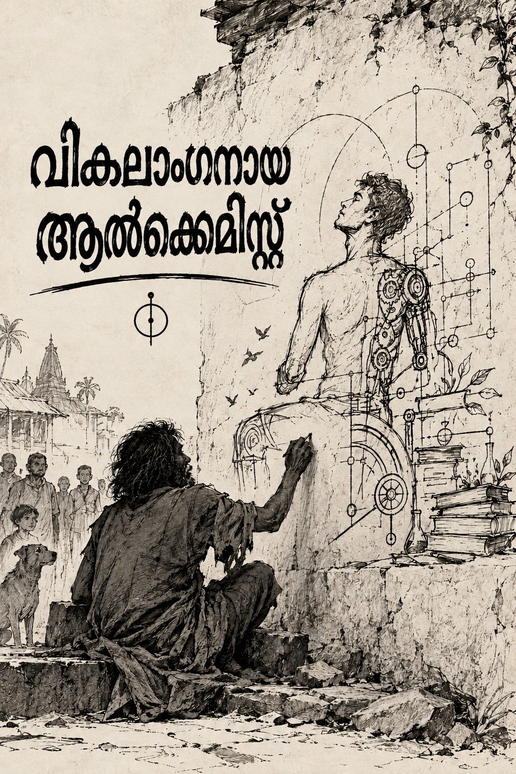 Cover of വികലാംഗനായ ആൽക്കെമിസ്റ്റ്